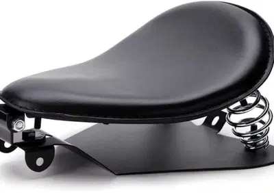 Sella singola in similpelle nera completa di molle  - Annuncio 8827159