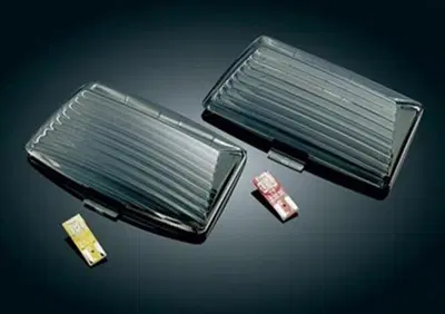 Lente fume'- con luce LED rossa per parafango post  - Annuncio 8555512