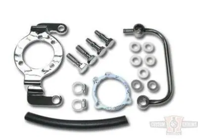 Supporto carburatore e sfiati testate cromato Per  - Annuncio 8554117