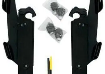 Kit sgancio rapido nero per parabrezza Memphis Fat  - Annuncio 8563810