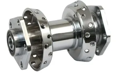 Mozzo posteriore 40 fori Cromato doppia flangia pe  - Annuncio 8559429