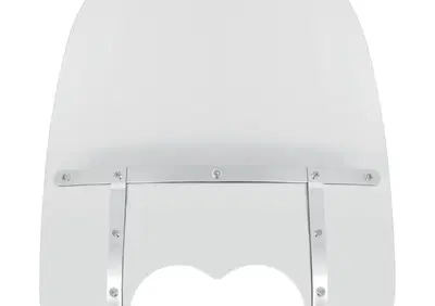 Parabrezza Memphis Fats alto 53 cm trasparente per  - Annuncio 8563739