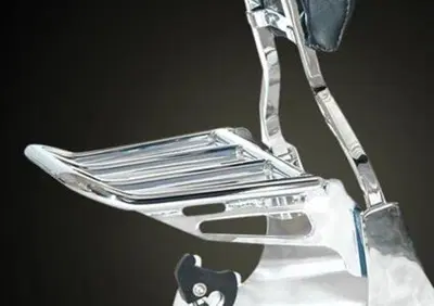 Portapacchi cromato Per schienale Custom Chrome  - Annuncio 8553254