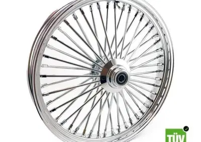 Ruota anteriore cromata Big Spoke 48 raggi 23”x 3,  - Annuncio 8560290