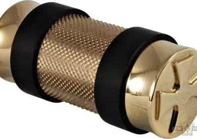 Pedalino cambio HKC Cross gomma nera, ottone Hells  - Annuncio 8555318