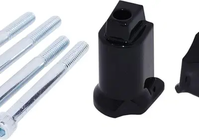 kit supporti neri per pedane passeggero per Softai Drag Specialties - Annuncio 9487722