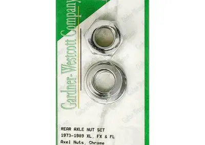 Kit bulloneria cromata per perno ruota posteriore  - Annuncio 8560458