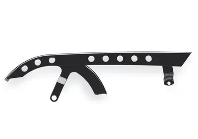 Copri cinghia superiore forato nero per Sportster  - Annuncio 8559490