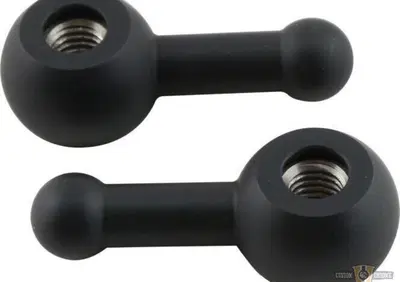 supporti frecce a pallina per comandi manubrio ner  - Annuncio 8562923