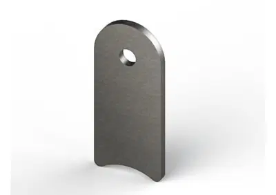 Staffe in acciaio da saldare B 25,4mm x L 58mm x 3  - Annuncio 8559974