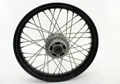 Ruota anteriore a 40 raggi 19x2,5 nera per Softail  - Annuncio 9493485