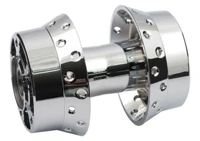 Mozzo anteriore 40 fori Cromato doppia flangia Per  - Annuncio 8559447