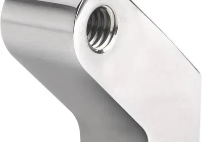 Blocchetto montaggio fanale billet cromato univers  - Annuncio 8558066