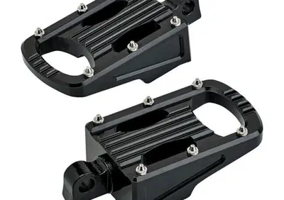 Pedaline guidatore Biltwell Punisher nere con adat - Annuncio 8562732