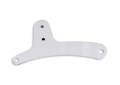 Piastre cromate per schienalino Sissy Bar fisso pe  - Annuncio 8828555