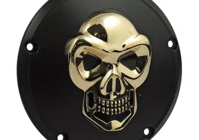 Coprechio frizione derby cover nero con teschio do  - Annuncio 8553648