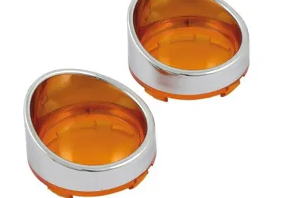 Ghiere Visored cromate lenti arancio per frecce di  - Annuncio 8558502