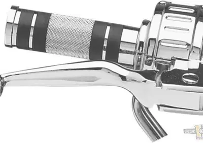 Manopole Zigrinate cromate per acceleratore tradiz  - Annuncio 8549483