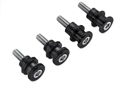 Kit bulloneria nera sgancio rapido per sissybar sc  - Annuncio 9456130