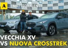 Subaru: meglio la vecchia XV o la nuova Crosstrek? Prova strumentale [VIDEO]