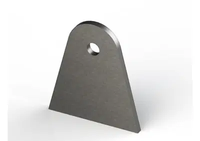 Staffe in acciaio da saldare B 45mm x L 50mm x 3mm  - Annuncio 8560947