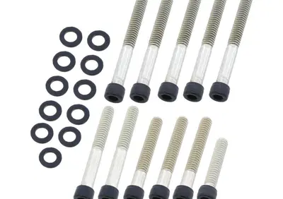 Kit viti coperchio cam nere opache per Sportster d  - Annuncio 9440029