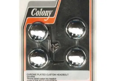 Coperchi cromati Colony esagonali per bulloni test  - Annuncio 8560119