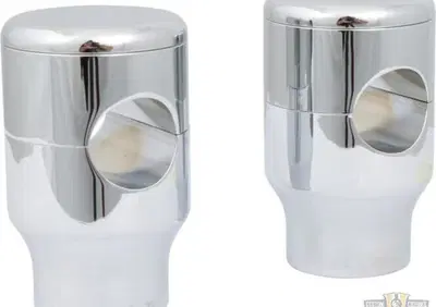 Riser alti 2'' cromati dritti per manubri da 1'' C  - Annuncio 8547832