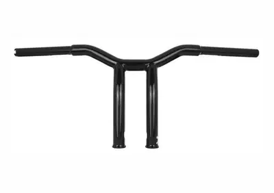 Manubrio Burly T-bar Dominator Raked nero lucido d  - Annuncio 9093886