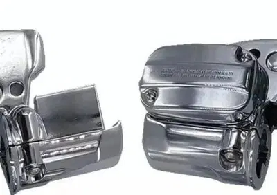 Comandi manubrio cromati per Touring Road Glide da Drag Specialties - Annuncio 9505646