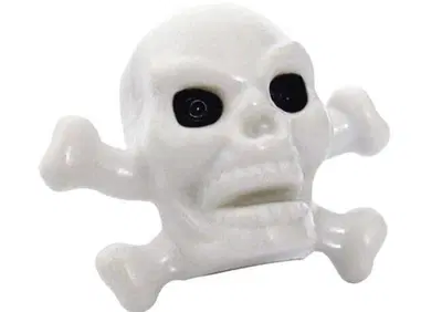 Tappini valvola Skull Head bianchi Trik Topz  - Annuncio 8558599