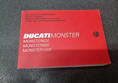 USO E MANUTENZIONE MANUALE DUCATI MONSTER - - Annuncio 9512464