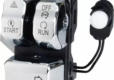 Kit pulsanti cromati lato destro per Sportster dal Drag Specialties - Annuncio 9521952