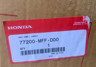 SELLA DOPPIA PER TRANSALP 600 COD. 77200-MFF-D00 Honda - Annuncio 9538794