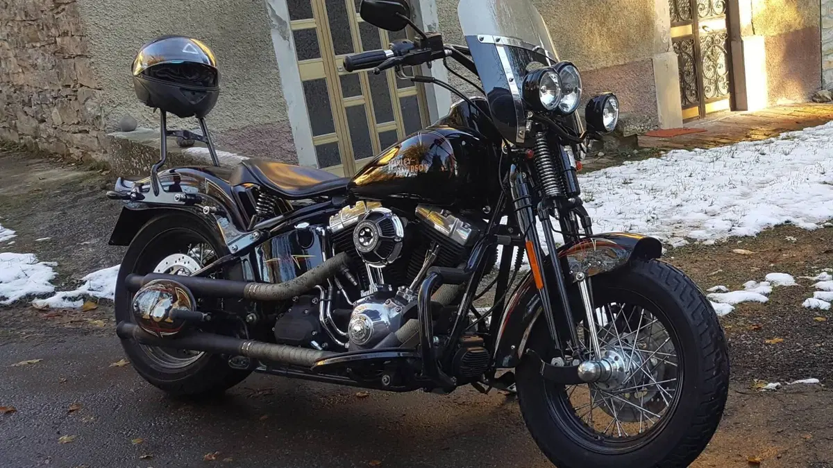 Harley-Davidson 1584 Cross Bones (2008 - 11) - FLSTSB 