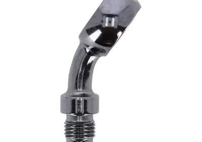 Raccordo acciaio inox lucido AN-3 piegato 20° con Goodridge - Annuncio 9576543