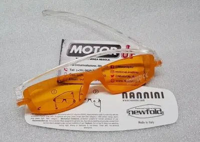 OCCHIALI NANNINI SOLEMIO 3A ARANCIONE ORANGE MOTOR - Annuncio 9576769