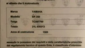 Yamaha SR 250 (1985 - 96)  (10)