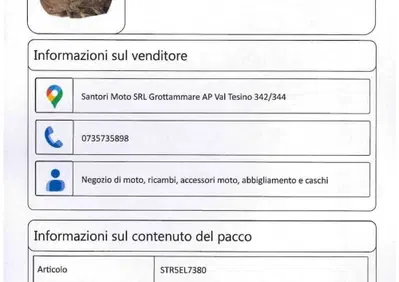 Telaietto Porta Borse Yamaha - Annuncio 9611149
