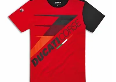 T-shirt Ducati Corse Speed ​​in rosso/nero - Annuncio 9618411