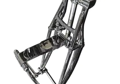 Forcella a balestra cromata lunga 48 cm V-Twin  - Annuncio 9619433