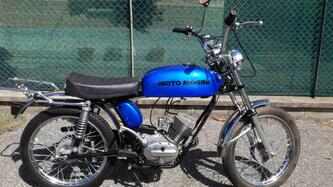 Moto Morini SCRAMBLER blu modello ZS epoca