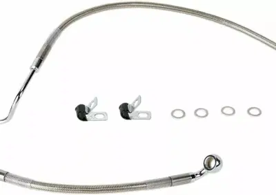 Tubo freno post treccia inox per Sportster dal 200 Drag Specialties - Annuncio 9623532