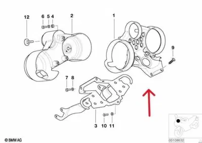 Cover strumentazione BMW - Annuncio 9624175