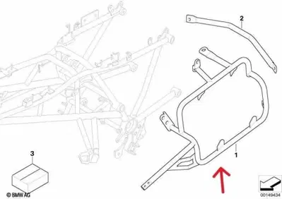 Portavaligia destra BMW - Annuncio 9624185