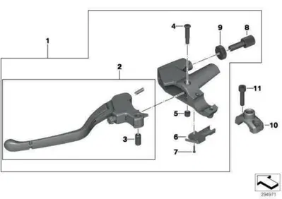 Leva frizione BMW - Annuncio 9624971