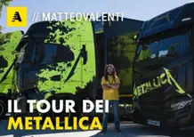 I segreti di un mega concerto: cosa nascondono i camion Iveco dei Metallica? [Video]