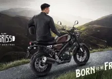 Yamaha XSR in abito da sera