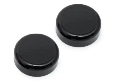 Coperture perno ruota anteriore nero lucido per So  - Annuncio 9647926