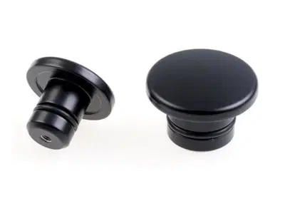 Coperture perno ruota anteriore nero lucido per Sp  - Annuncio 9647932